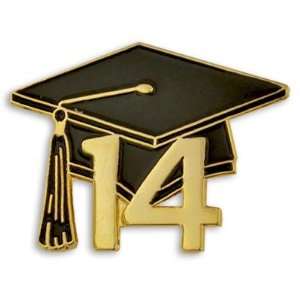  Class of 2014 Graduation Cap Pin 