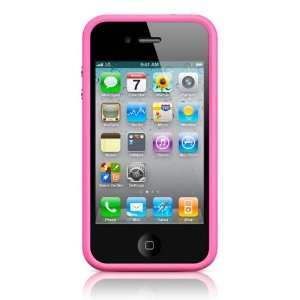  Apple iPhone 4 Bumper   Pink  Players & Accessories