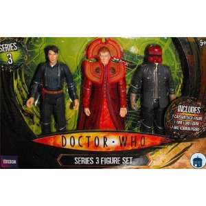   Series 3 5 FIGURE SET: Captain Jack, Korwin & Timelord: Toys & Games