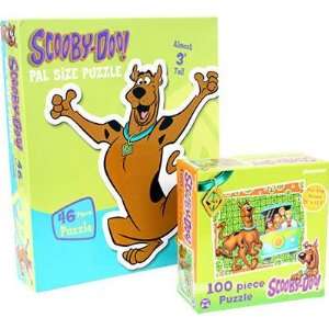  Scooby Doo Puzzle Set of 2: 100 piece and Pal Size: Toys 