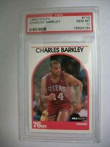 CHARLES BARKLEY 1989 NBA Hoops #110 PSA GEM MINT 10  
