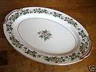 Noritake HARMONY 3906 Lg Oval Platter Red OccupiedJapan  