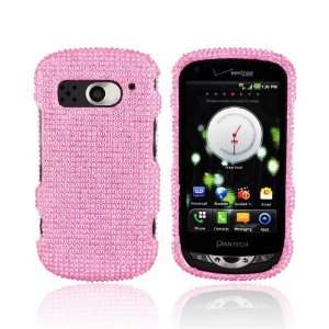   Pink Gems Bling Hard Plastic Shell Case Cover Crowbar: Electronics
