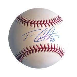 Tim Crabtree Autographed/Hand Signed Rawlings Official MLB Baseball