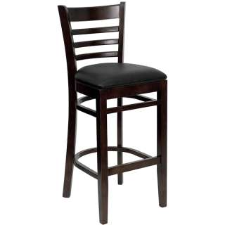 20) Wood Frame Bar Stools Dining Restaurant Chairs  