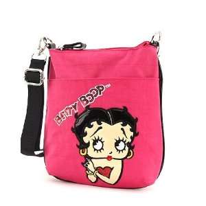  Betty Boop Sequined Accent Hipster Bag 