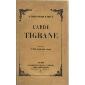  Labbé Tigrane Fabre Ferdinand Books
