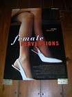 FEMALE PERVERSIONS Original Poster   27 X 40