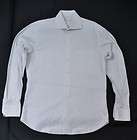 SARTORIALE DI COVA White Orange Blue 1 Pocket LS Button Dress Shirt 16 