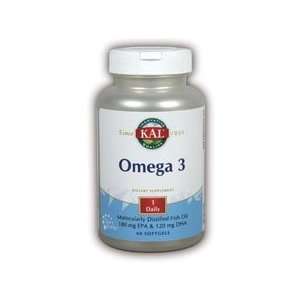  Omega 3 Fish Oil   60   Softgel