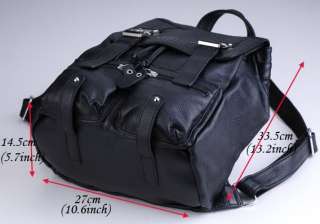 Cowhide Leather Backpacks Handbags Tote Ladies Day Bags  