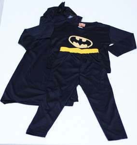 XMAS Christmas Gift Batman Hero Outfit Boys Kids Party Costume Present 