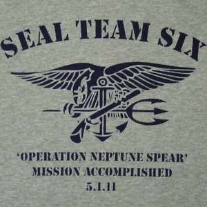 SEAL TEAM SIX t shirt seal team 6 NAVY SEALS SHIRT S  