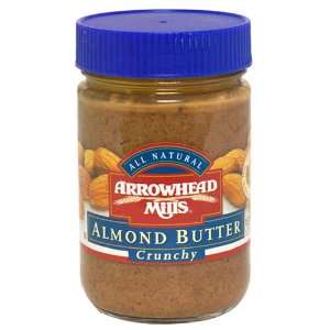 Arrowhead Mills Crunchy Almond Butter, 12 Ounce Unit:  