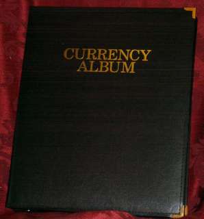 Disney Dollar deluxe Currency Album with 12 sheets  