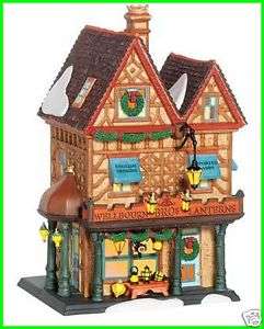 Dept 56 Wellbourn Bros Lanterns DICKENS VILLAGE NEWFREE  