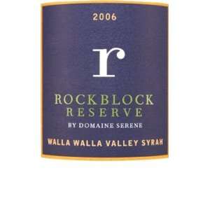   Serene Syrah Walla Walla Valley Reserve 750ml Grocery & Gourmet Food