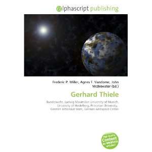  Gerhard Thiele (9786132740014) Books