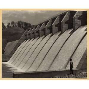  Appalachia dam,spillway,Hiwassee River,NC,c1943