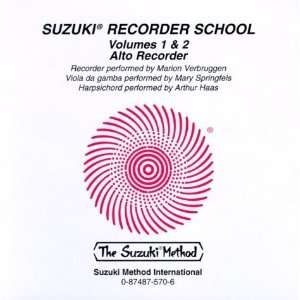  Alfred 00 0570 Suzuki Recorder School  Alto Recorder CD 