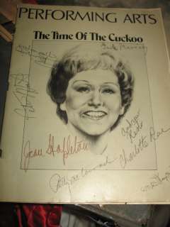 The Time of The Cuckoo Jean Stapleton Charlotte Rae Signed By Many 