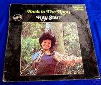 Kay Starr Back To The Roots Jazz LP Record GNPS 2090 Piranha Records 