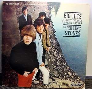 THE ROLLING STONES BIG HITS HIGH TIDE AND GREEN GRASS VG+ HEAR IT 