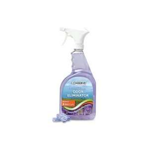 Odor Eliminator,w/32oz Refillable Bottle/4 Tablets,Lavender Qty6