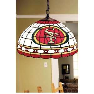  Team Logo Hanging Lamp 16hx16l Sanfran 49ers: Home 