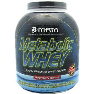  MRM Metabolic Whey, Strawberry Banana, 5.0 lbs (2270 g 