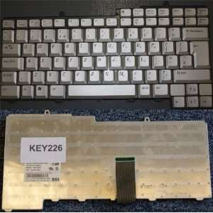  Dell Inspiron 6400 Silver UK Replacement Laptop Keyboard 