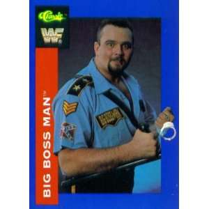   Classic WWF Wrestling Card #125  The Big Boss Man