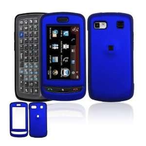  LG Xenon GR500 Snap On Rubber Cover Case (Blue) Cell 
