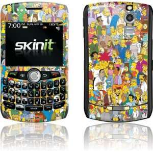  The Simpsons Cast skin for BlackBerry Curve 8330 