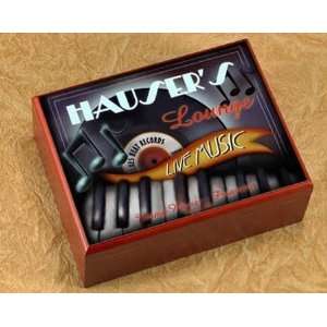 Personalized Piano Lounge Cigar Humidor