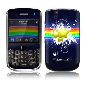  BlackBerry Bold 9650 Skin Decal Sticker   Rainbow Stars 