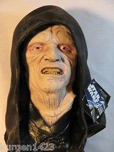 EMPEROR PALPATINE STAR WARS COLLECTOR QUALITY MASK LIC  