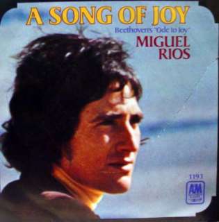 MIGUEL RIOS a song of joy / el rio 7 mint  vinyl  