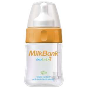  MilkBank BPA Free Vented Feeding Bottles 5 oz Single Pack 