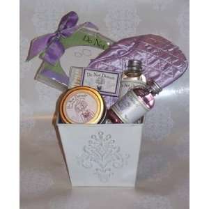  Lavender Spa & Sleep Mask Gift Basket: Beauty