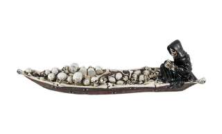 Grim Reaper Boatman Stick Incense Burner Chiron Styx  