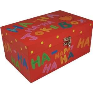   Wood Tatutina Adorably Designed Ha Ha Joke Keepsake Box: Toys & Games