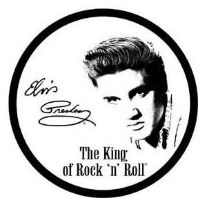    Tin Sign Elvis Presley   King of Rock & Roll Home & Kitchen