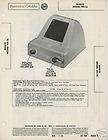 Masco Vintage Intercom System Model WF 1A  Sams PhotoFact Tech Docs
