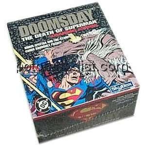  Doomsday The Death of Superman Trading Cards Box Toys 