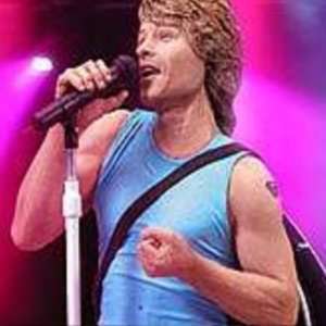 Jon Bon Jovi ® Figure Guitar Microphone Stand & Stage  
