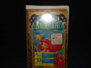 NEW Disney Little Mermaid Kids VHS Factory Sealed 1998  
