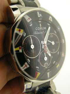 Corum Admirals Cup Regatta Limited Carbon Bracelet 99% LNIB MINT 2005 
