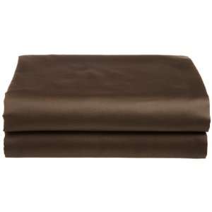   Home Solid Sateen Pearl Edge Queen Fitted Sheet, Bear: Home & Kitchen