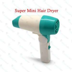   Super Mini Portable Handy Hair Dryer Blower For Travelers Electronics